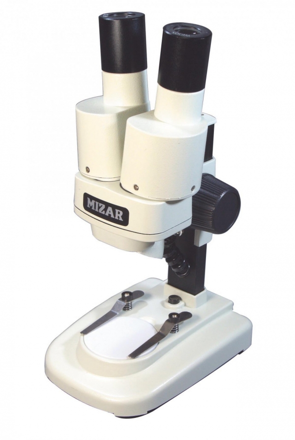 安心直販 【中古】 MIZAR-TEC 顕微鏡 実体用 倍率100~1500倍 ライト付き SSL-1500 顕微鏡 